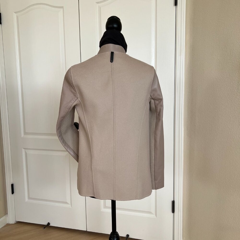 Mackage Valla Wool & Leather Jacket, size XS, NWT - Picture 3 of 7